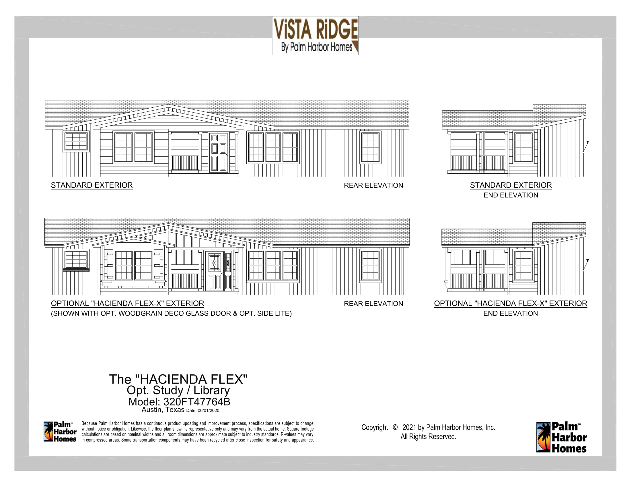 Vista Ridge / The Hacienda Flex 320VR57604A by Palm Harbor Village of